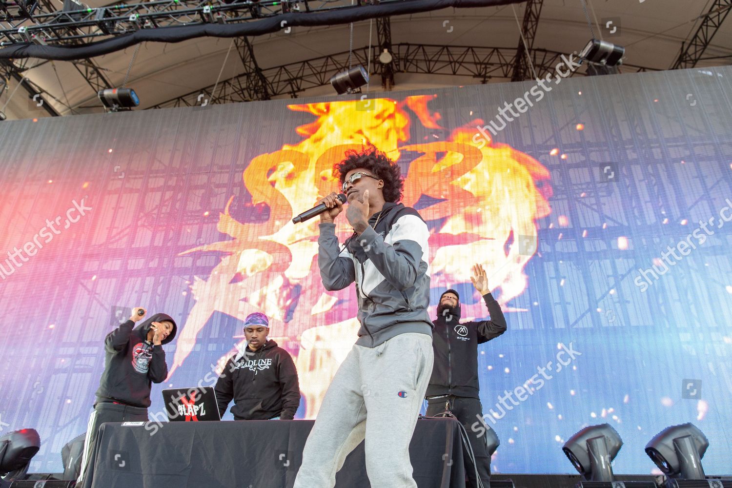 Sob X Rbe Lul G Dj Xslapz Editorial Stock Photo Stock Image