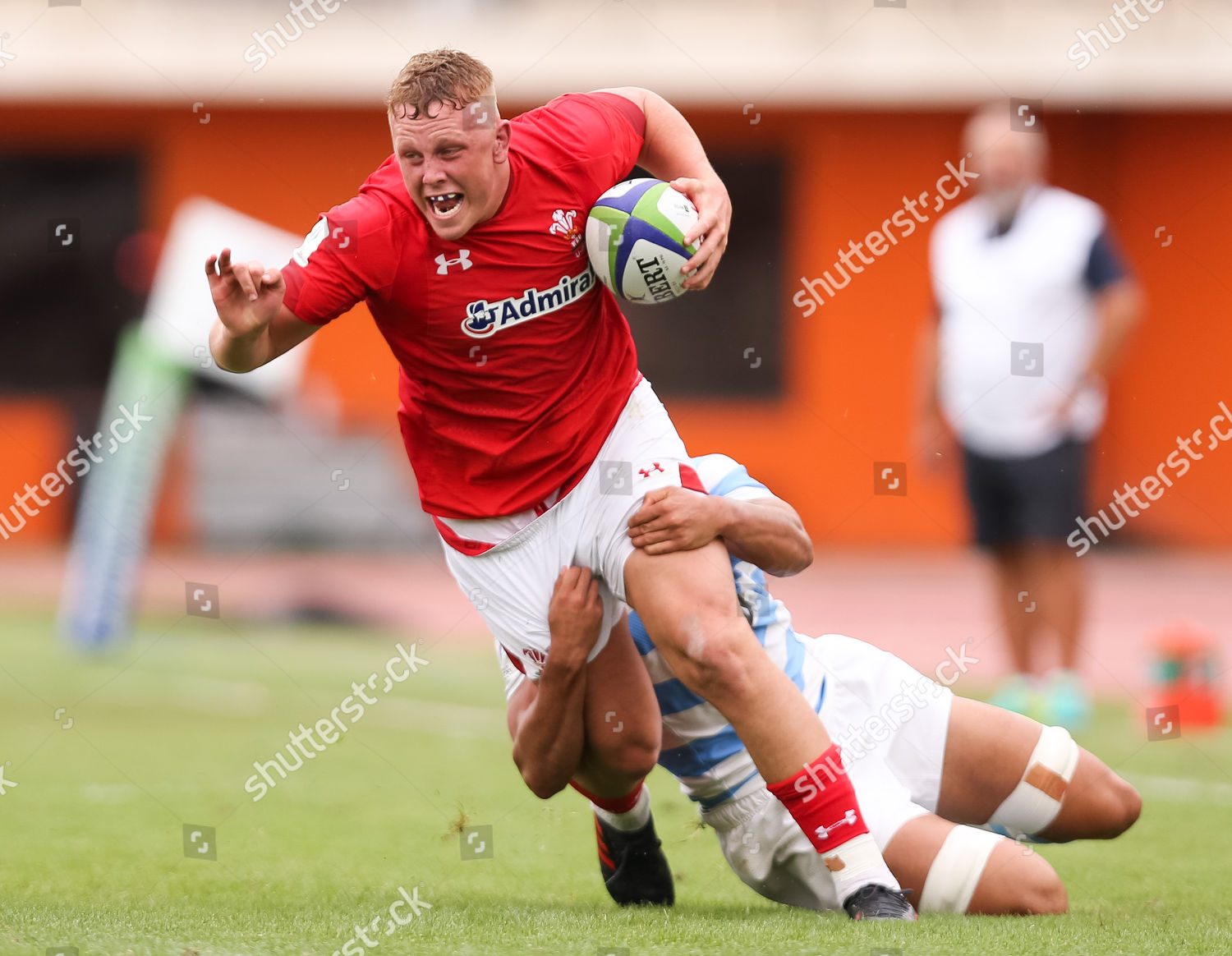 Ben Fry Wales Charges Forward Editorial Stock Photo Stock Image