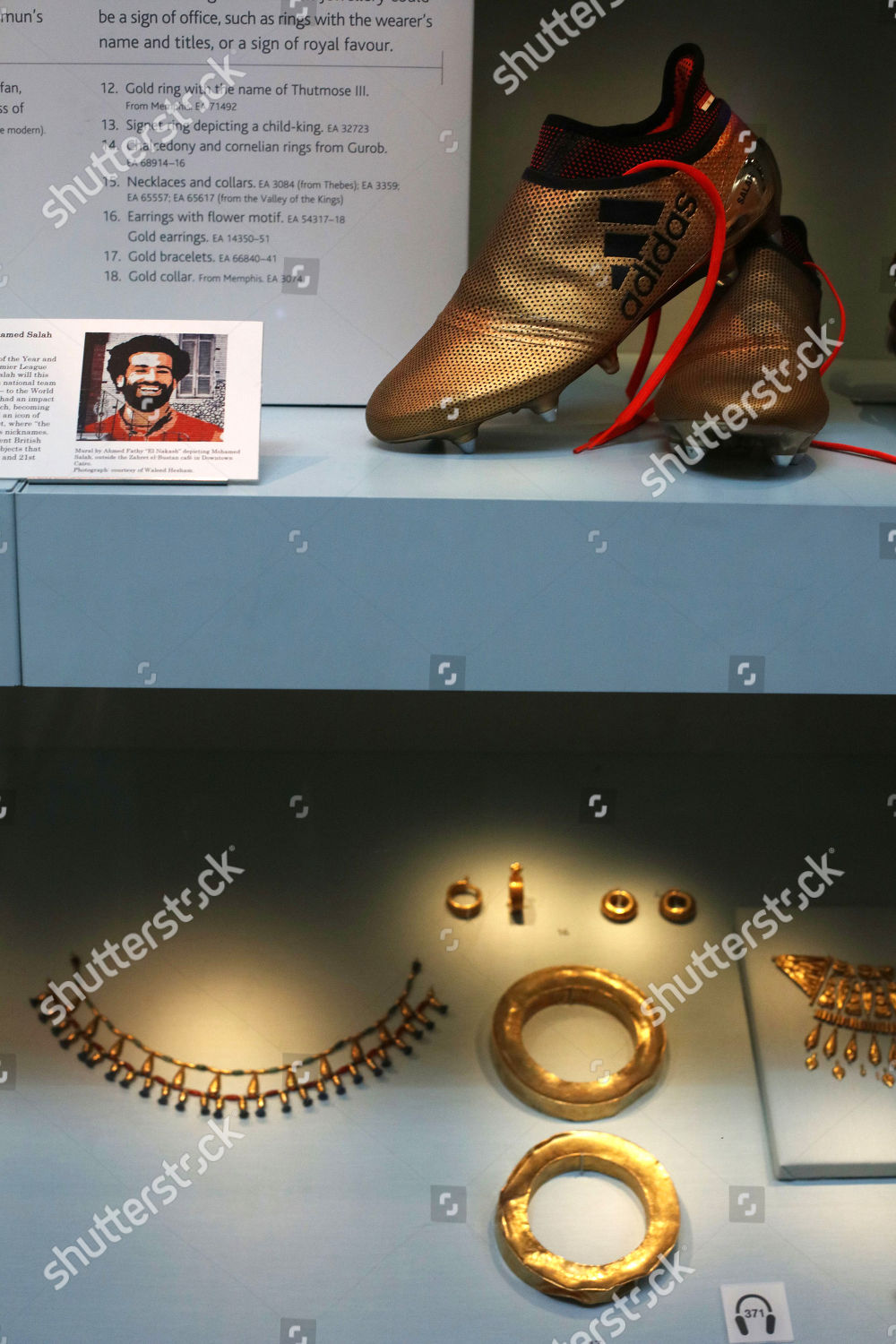 mo salah boots british museum