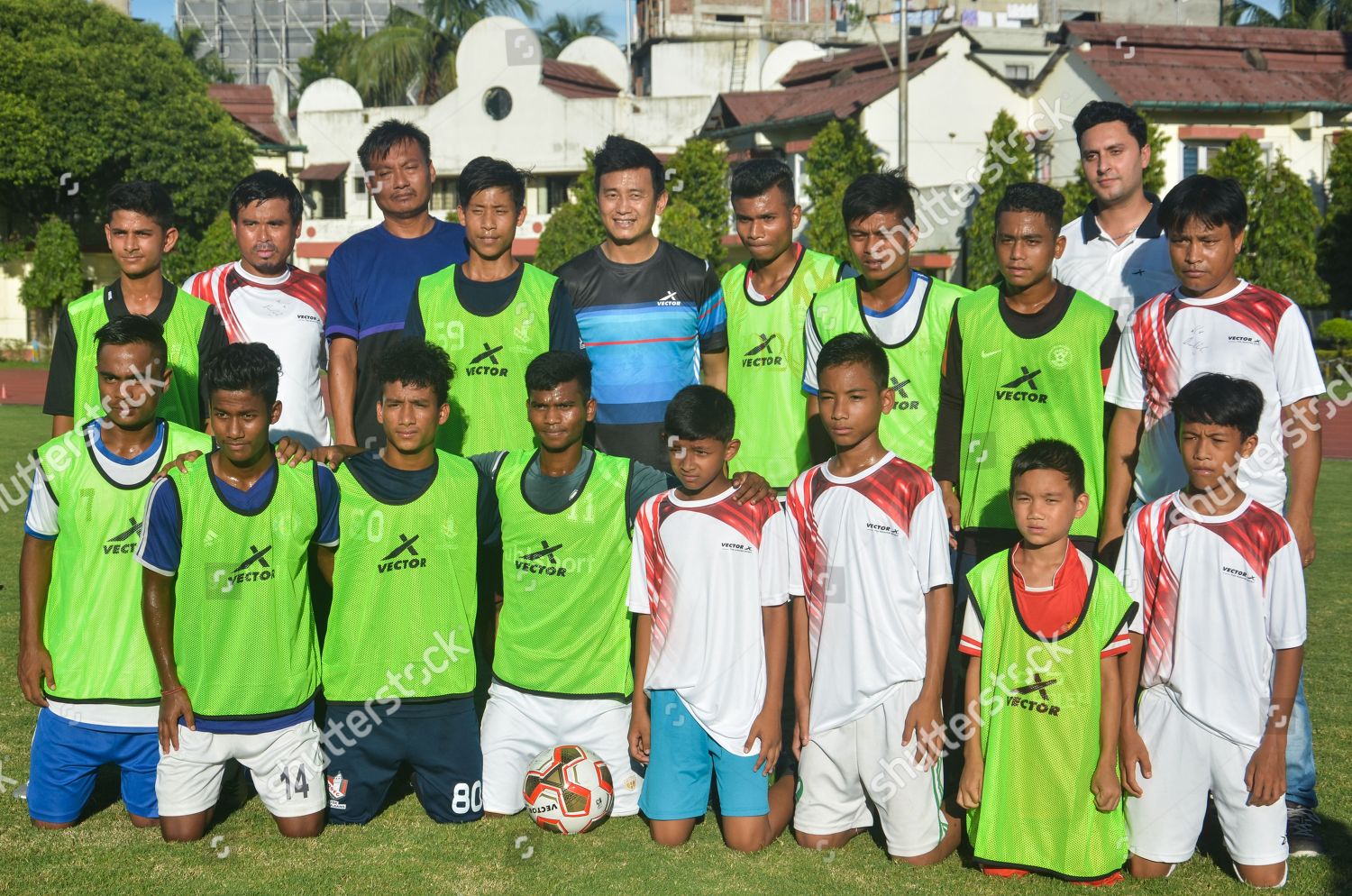 Former Indian Football Team Captain Bhaichung Editorial Stock Photo