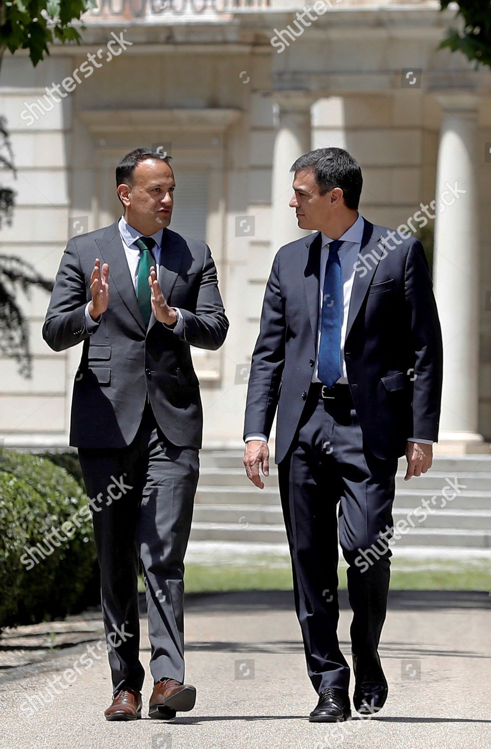 Leo Varadkar Pedro Sanchez Editorial Stock Photo Stock Image Shutterstock