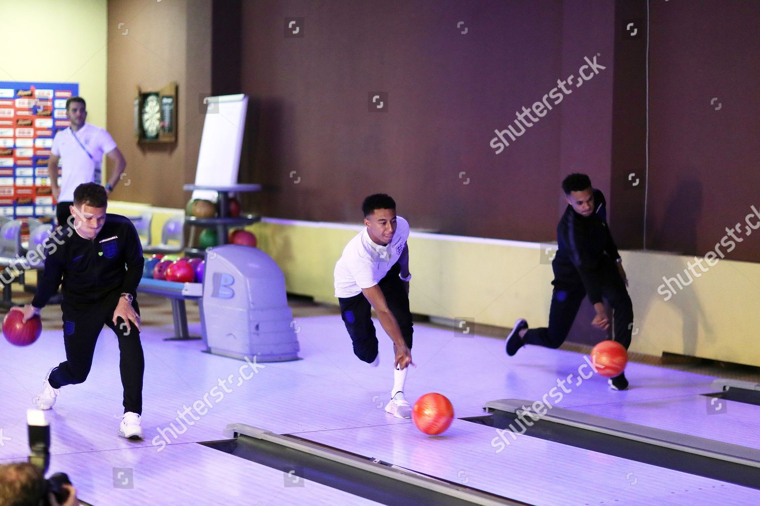 During Players Game Ten Pin Bowling Editorial Stock Photo Stock Image Shutterstock