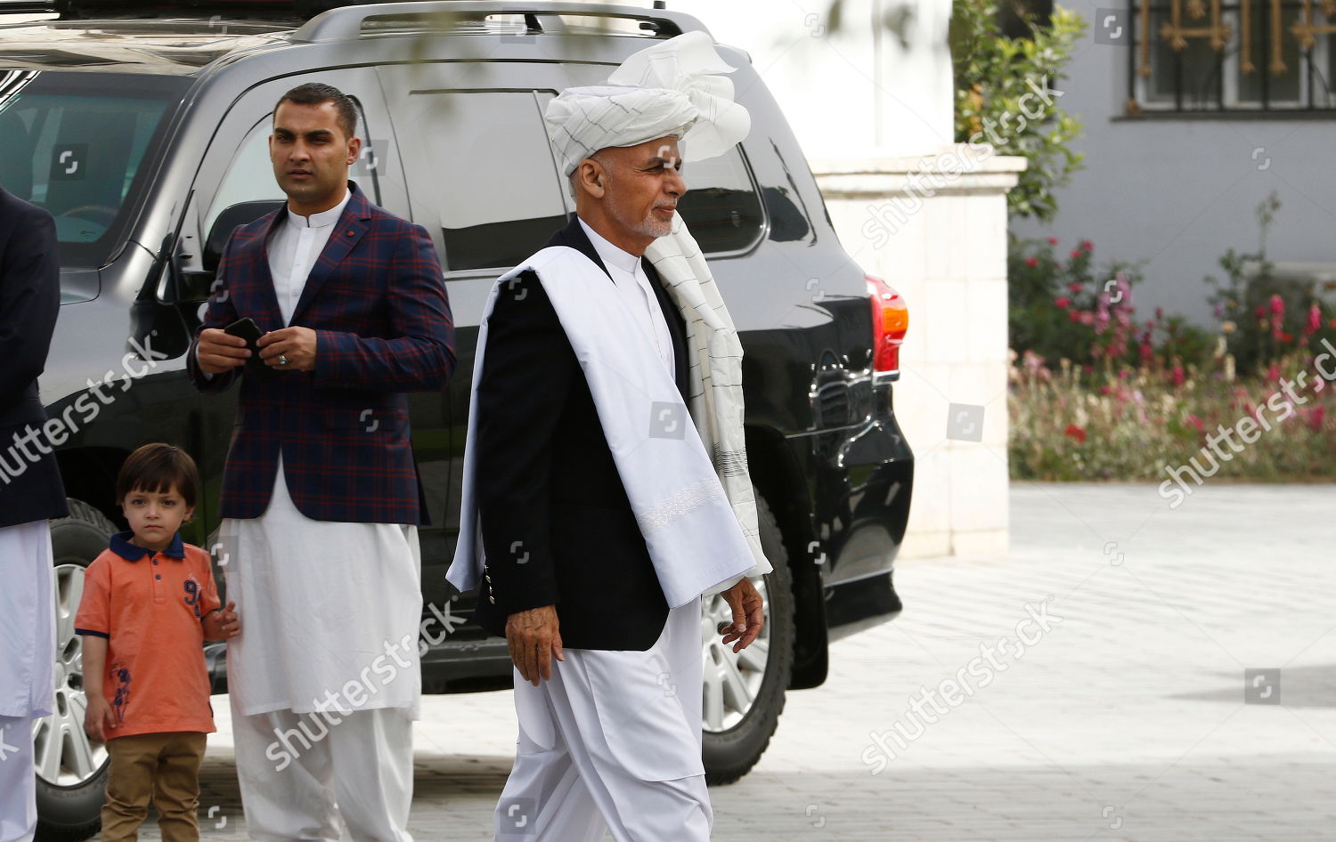 Afghan President Mohammad Ashraf Ghani C Arrives Editorial Stock Photo Stock Image Shutterstock
