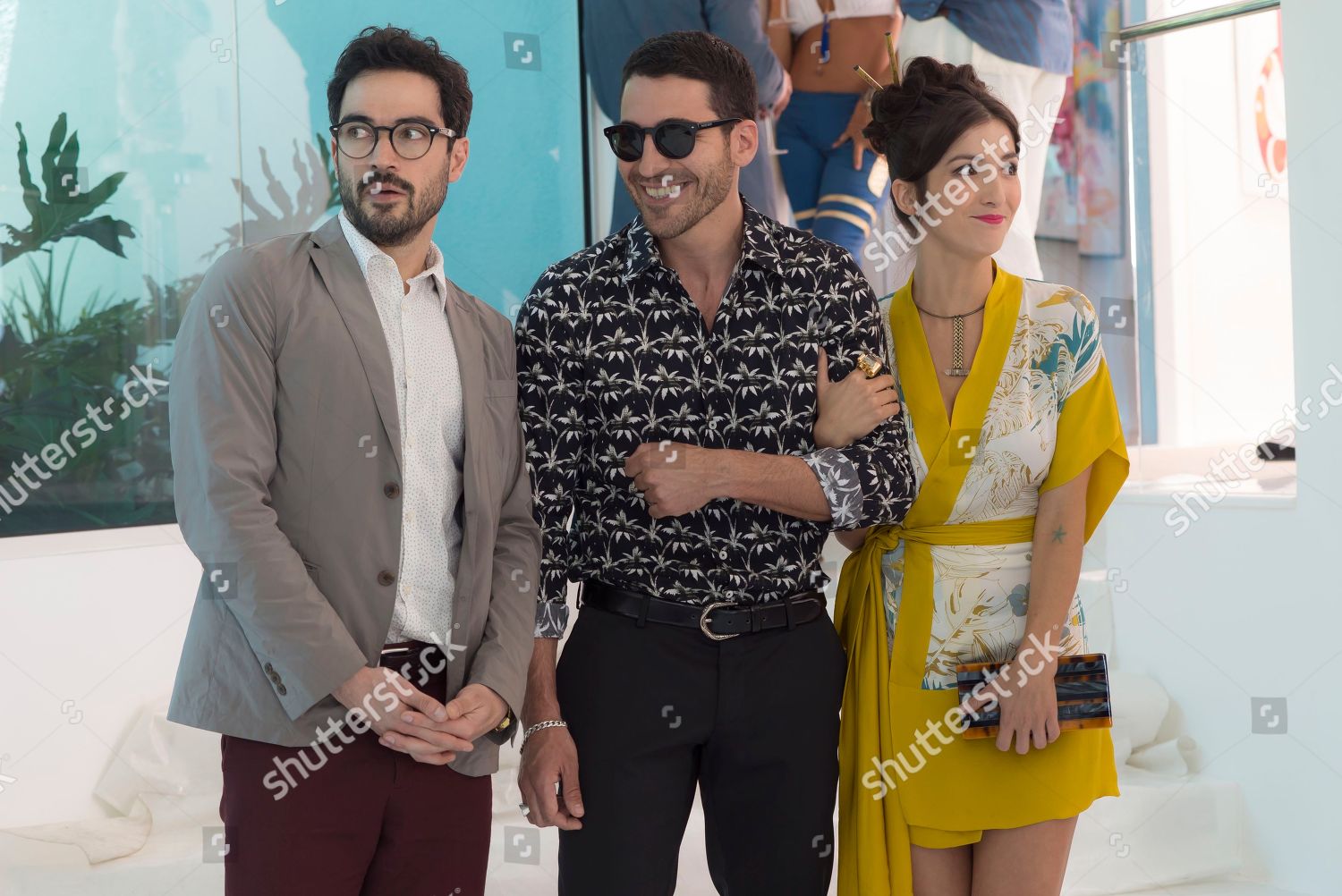 Alfonso Herrera Miguel Angel Silvestre Erendira Ibarra Editorial Stock Photo Stock Image Shutterstock