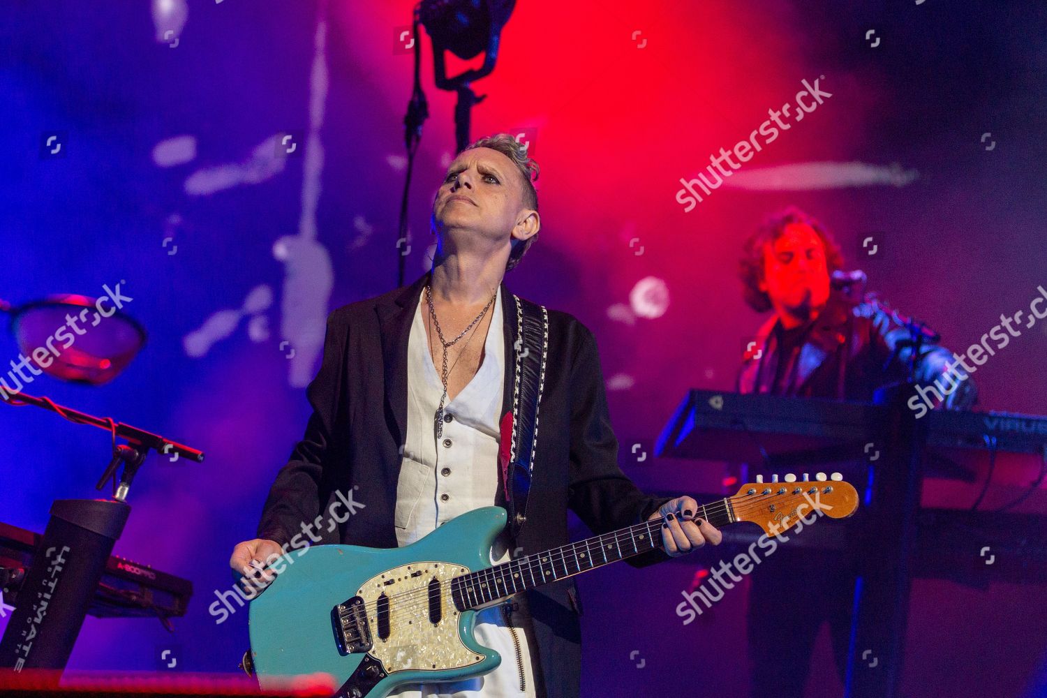 Depeche Mode Martin Gore Peter Gordeno Editorial Stock Photo Stock