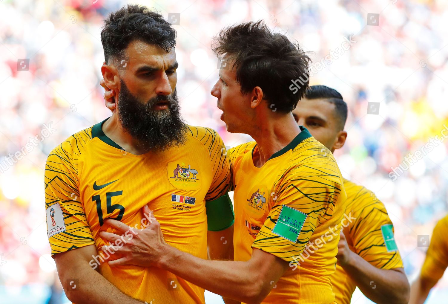 Mile Jedinak Robbie Kruse Editorial Stock Photo Stock Image