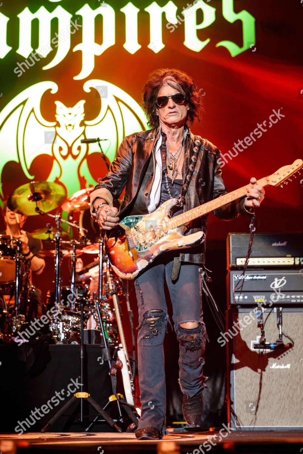 Hollywood Vampires Joe Perry Editorial Stock Photo - Stock Image