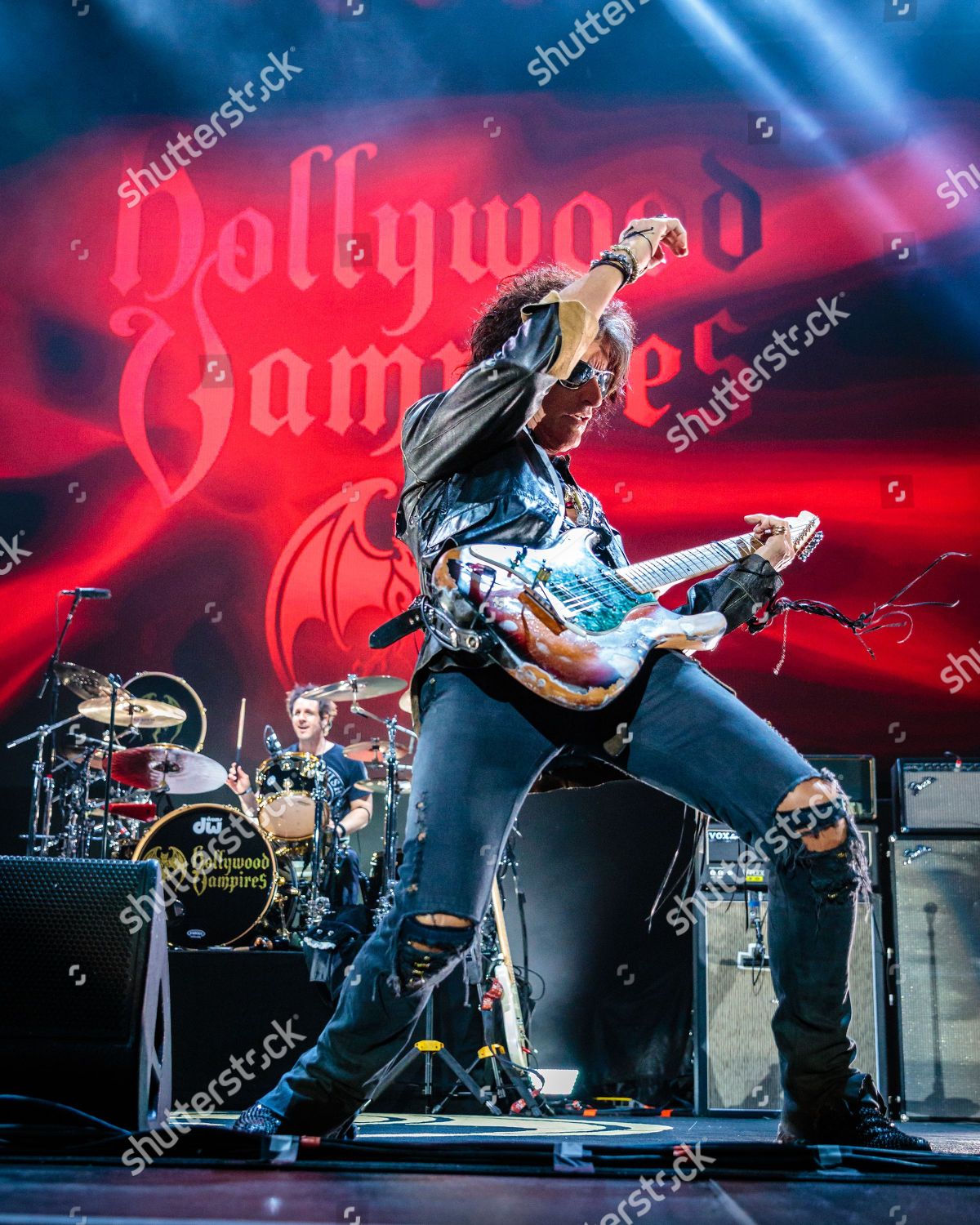 Hollywood Vampires Joe Perry Editorial Stock Photo - Stock Image