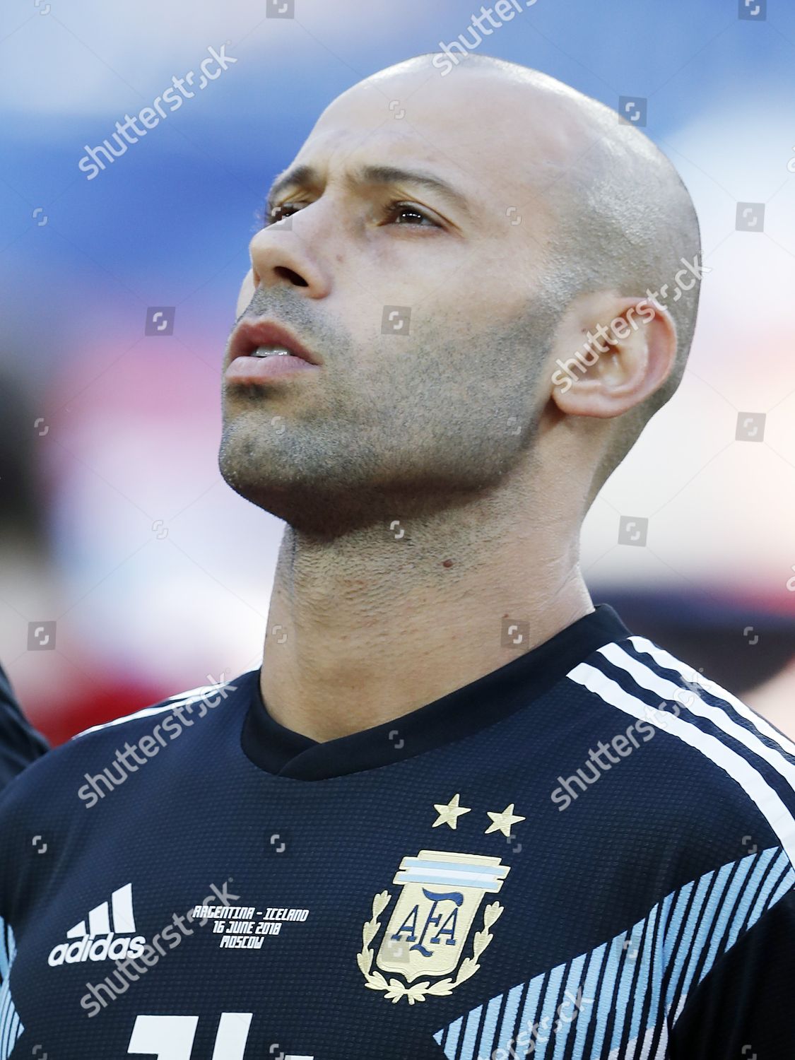 Javier Mascherano Argentina During 2018 Fifa Editorial Stock Photo ...