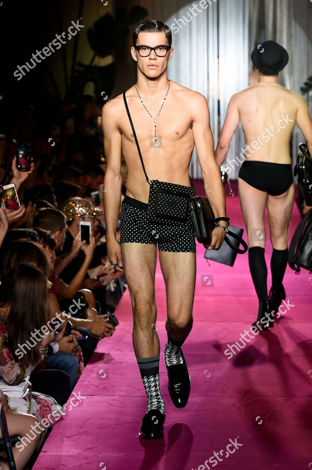 Nude Male Models On Runway