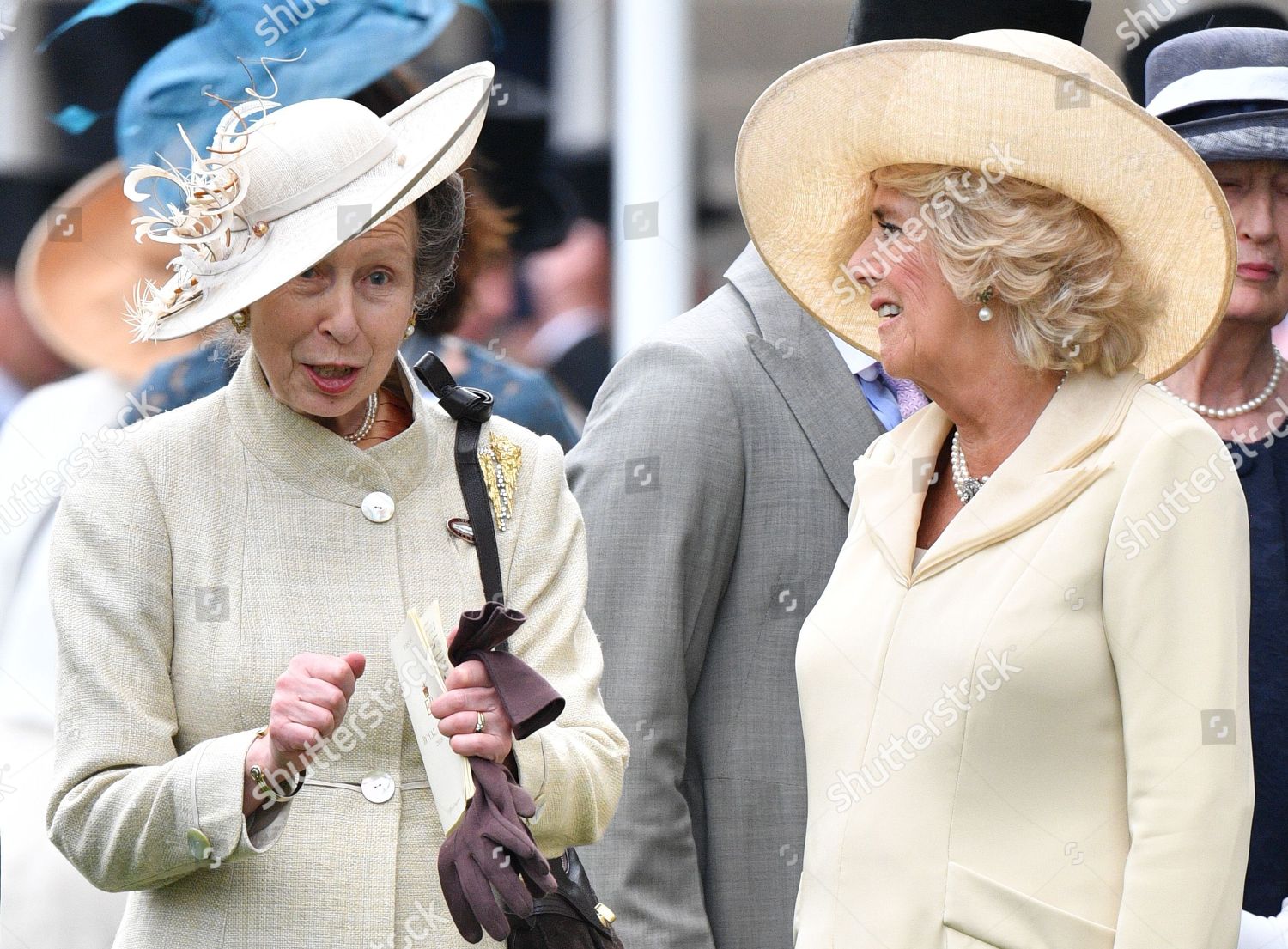 Princess Anne Camilla Duchess Cornwall Editorial Stock Photo - Stock ...