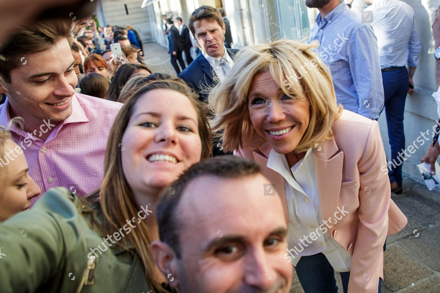 Brigitte Macron Redaktionelles Stockfoto Stockbild Shutterstock