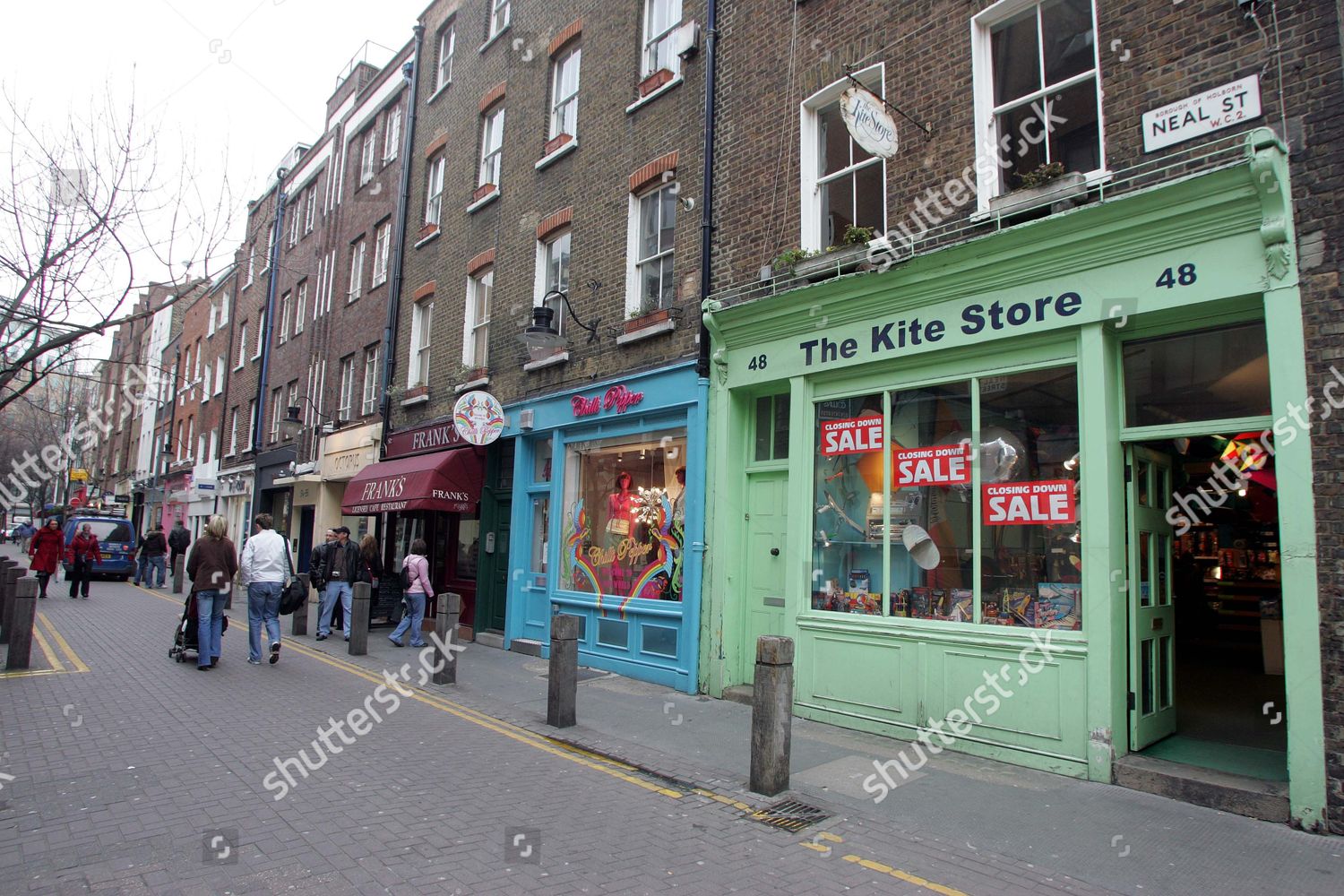 Kite Store Neal Street Soho London Wc2 Editorial Stock Photo Stock