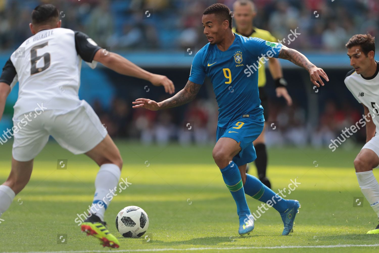 Defender Oscar Duarte Costa Rica National Editorial Stock Photo - Stock ...
