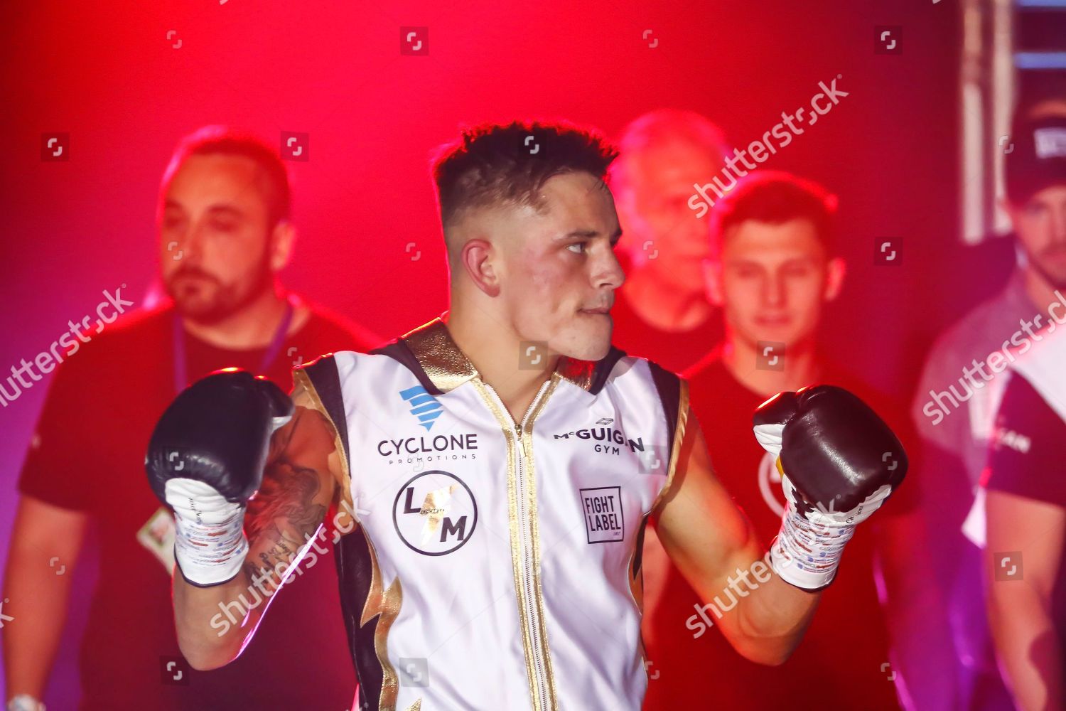 Boxers Enter Sse Hydro Glasgow Contest Editorial Stock Photo - Stock ...