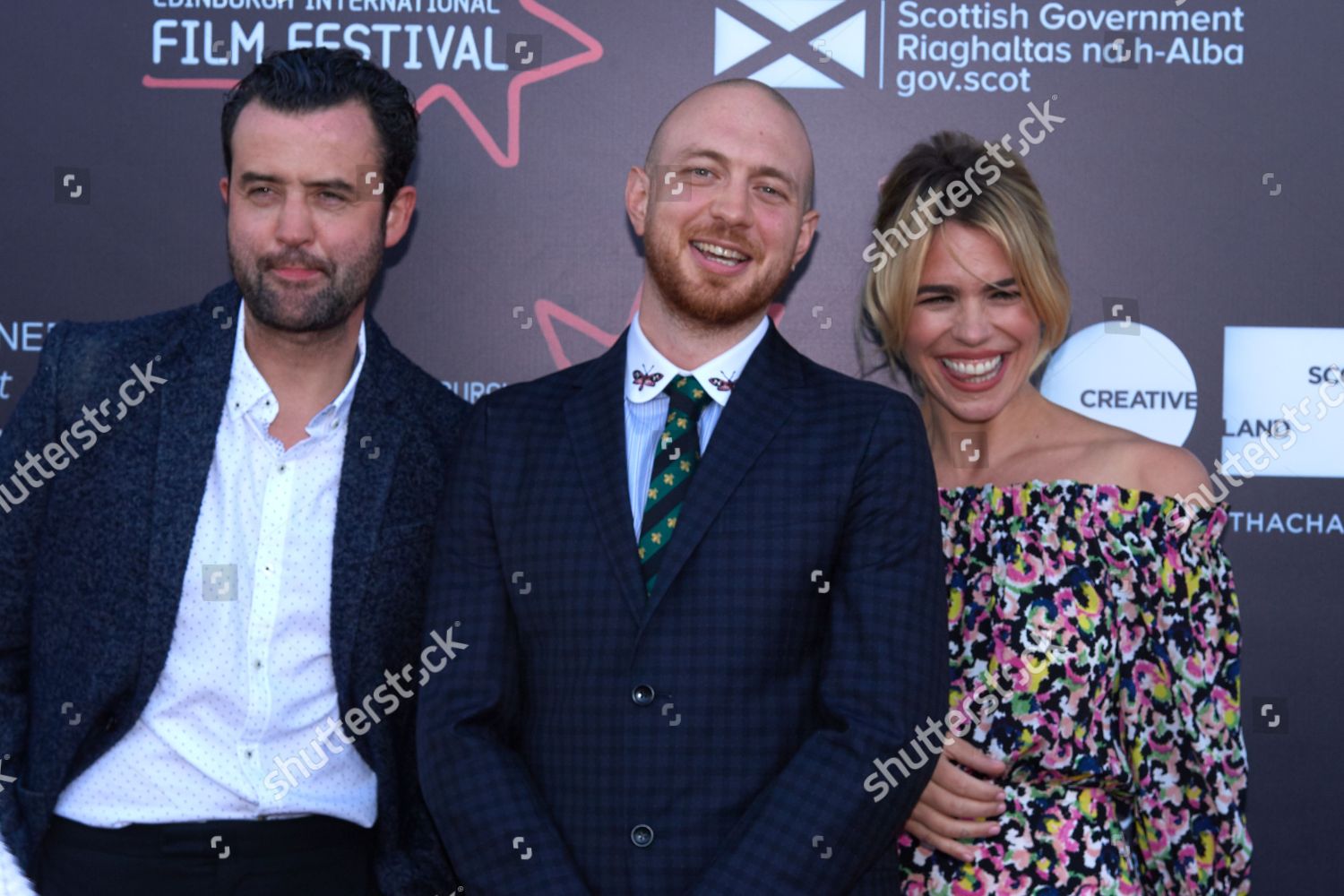 Daniel Mays Tom Beard Billie Piper Editorial Stock Photo - Stock Image