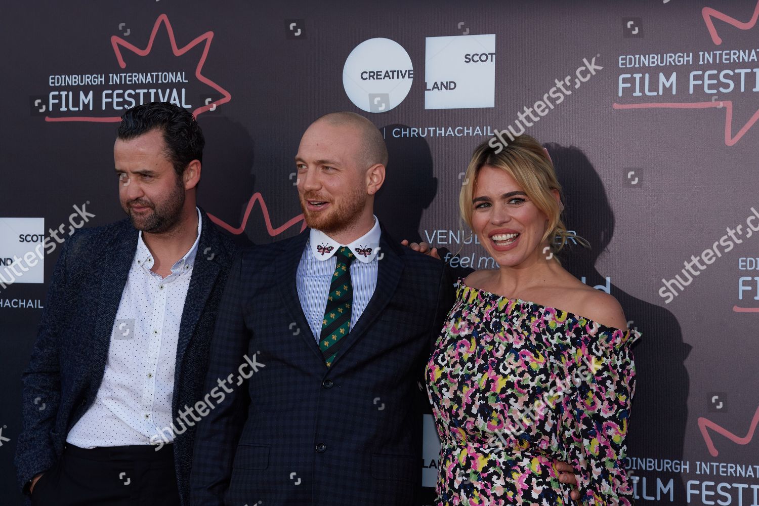 Daniel Mays Tom Beard Billie Piper Editorial Stock Photo - Stock Image