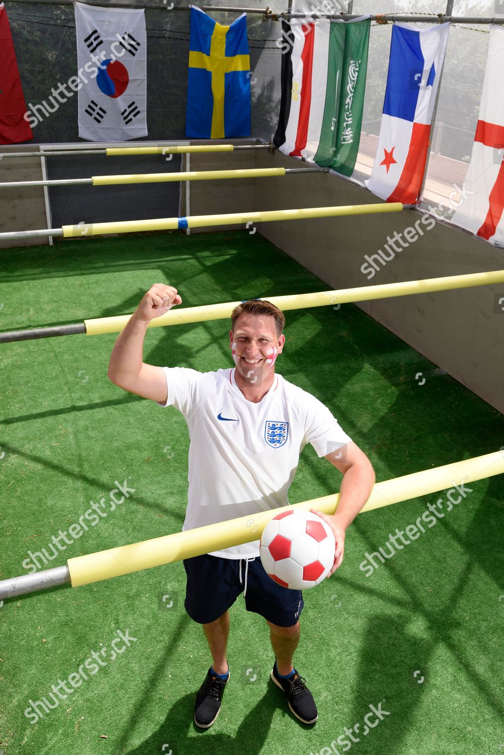 Iainpaul Hutton His Life Sized Table Editorial Stock Photo Stock