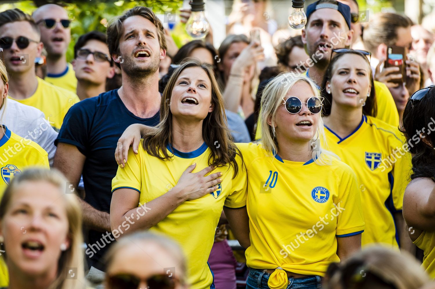 Fans Watching Game Celebrating Norra Editorial Stock Photo - Image | Shutterstock