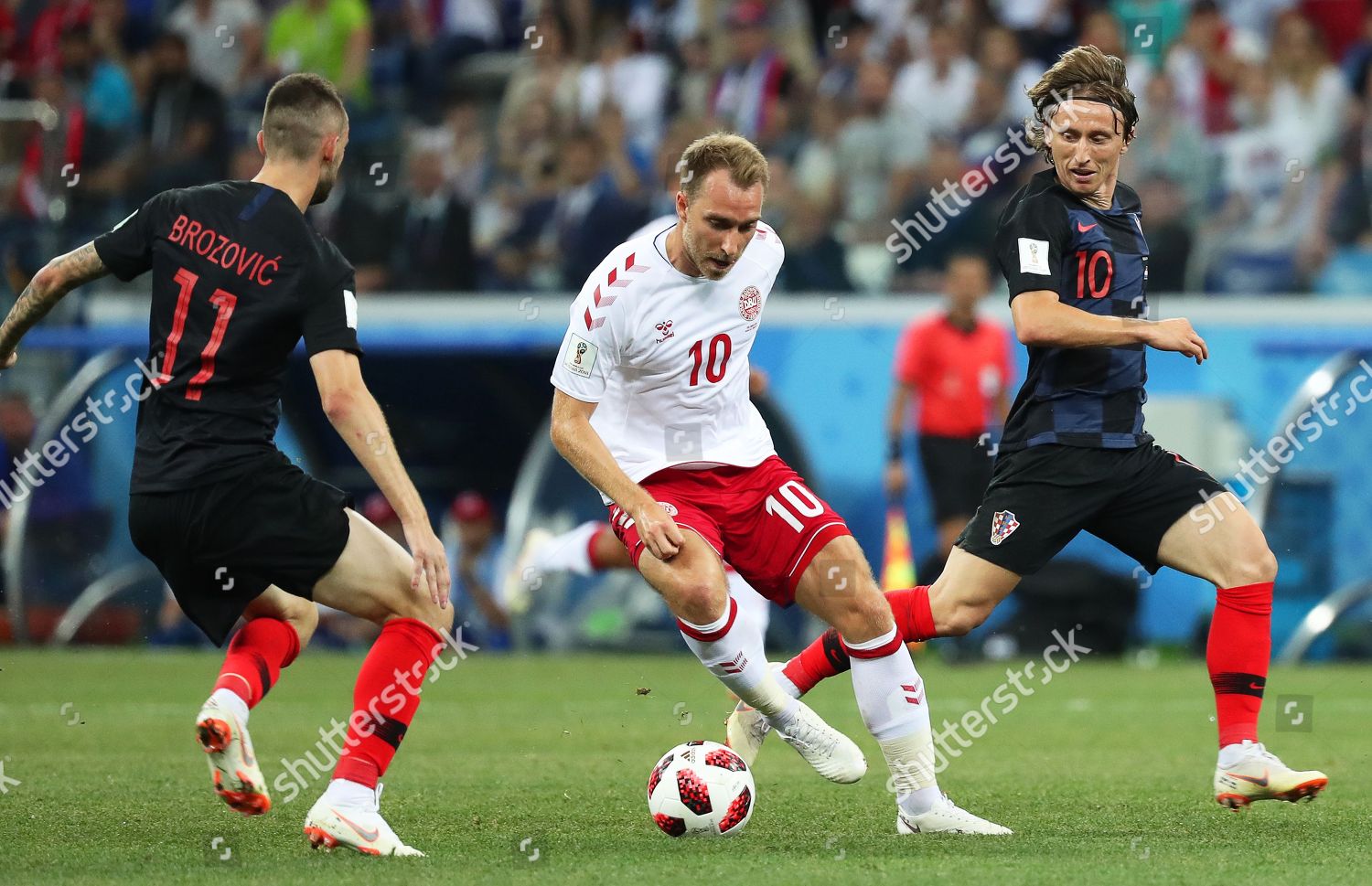 Christian Eriksen Luka Modric Editorial Stock Photo - Stock Image ...