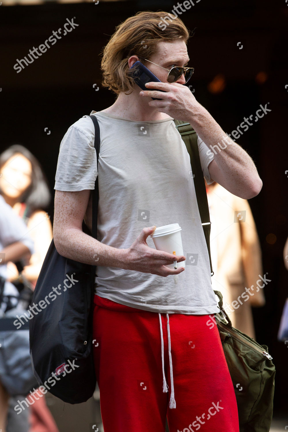 Caleb Landry Jones Redaktionelles Stockfoto Stockbild Shutterstock