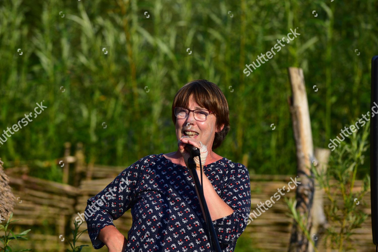 Stop Drill Campaign Woodburn Carrickfergus Activist Editorial Stock