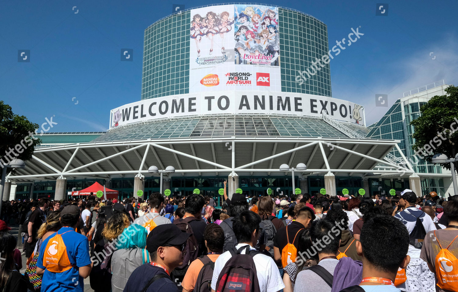 Anime Fans Wait Enter Anime Expo Editorial Stock Photo - Stock Image