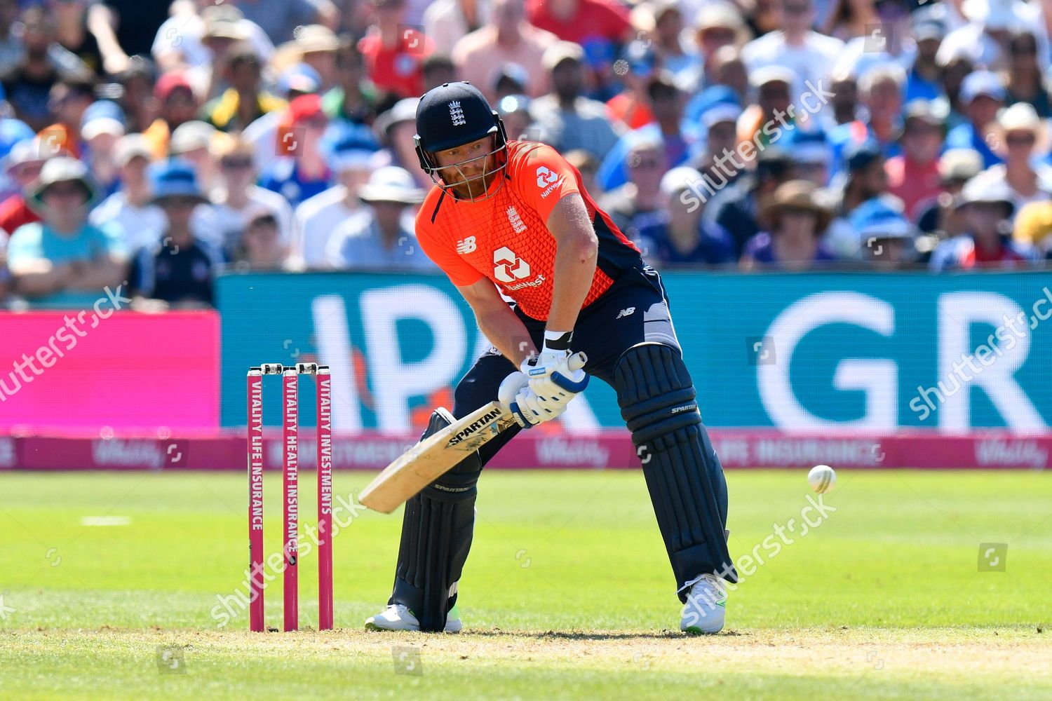 Jonny Bairstow England Batting During 3rd Editorial Stock Photo - Stock ...