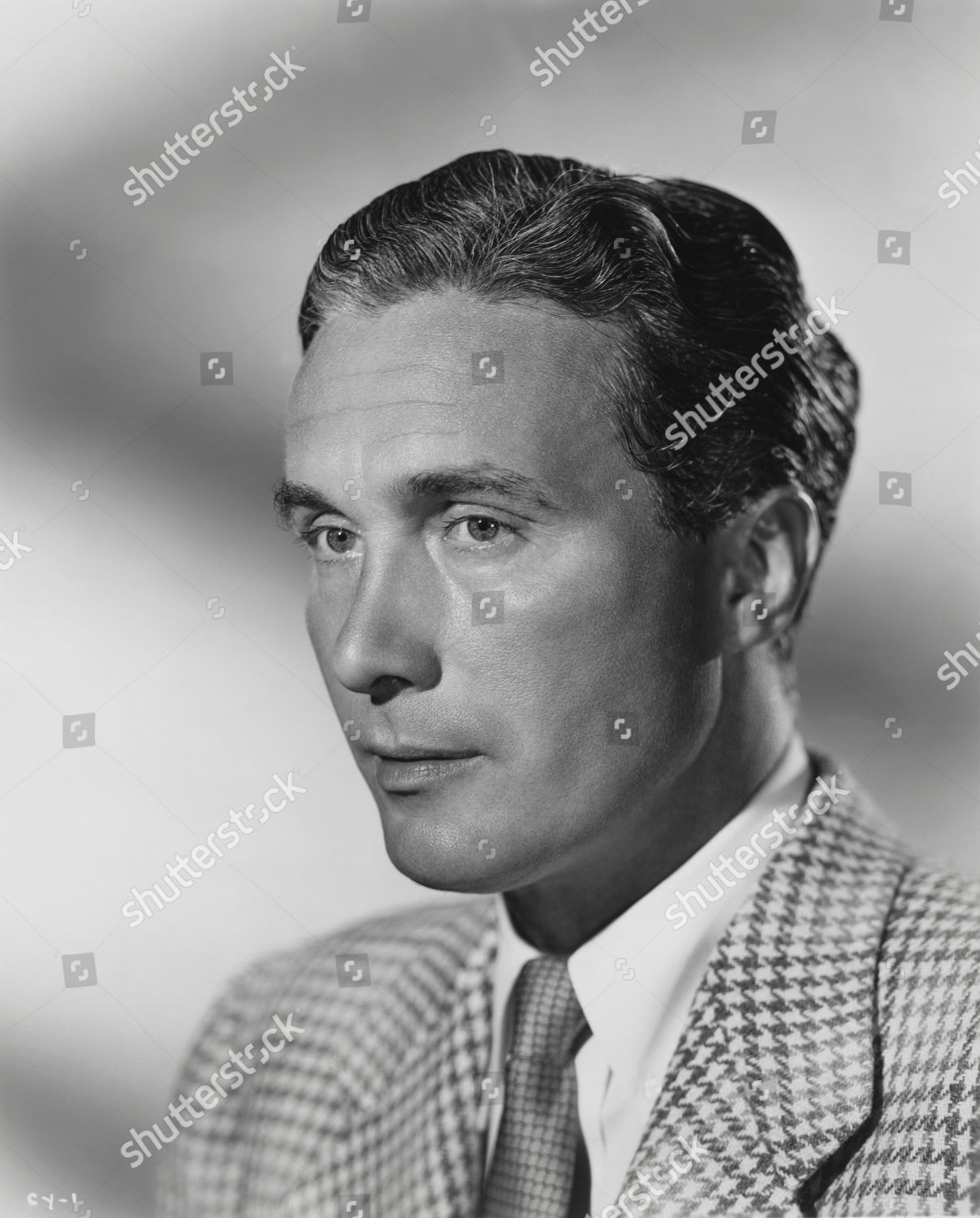 Actor Carleton Young Publicity Portrait 1945 Editorial Stock Photo ...