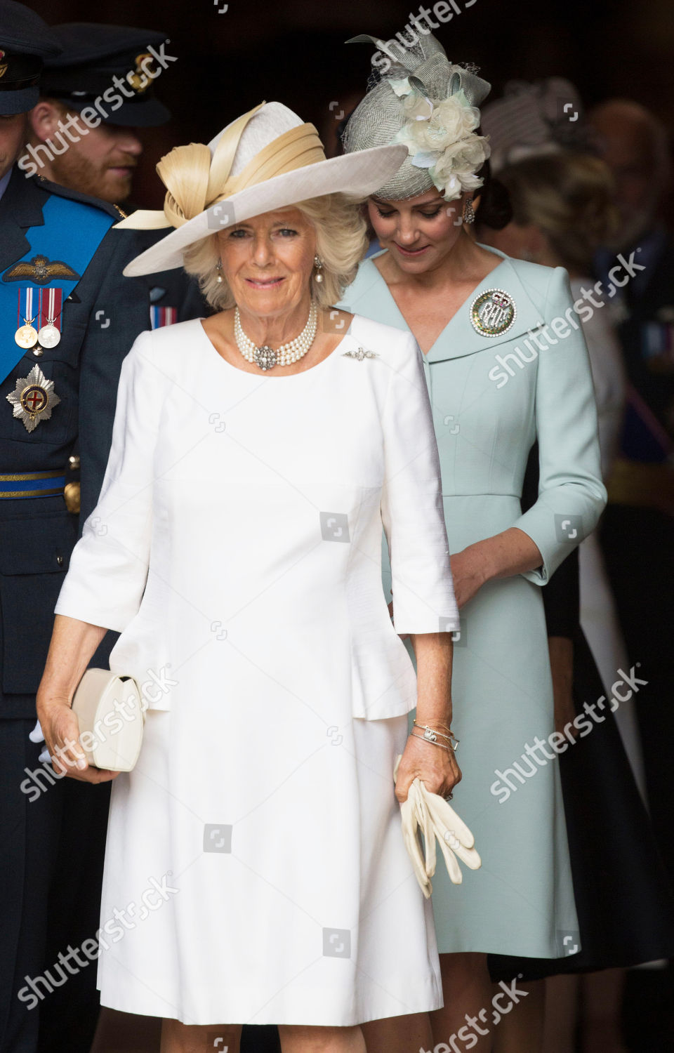 Camilla Duchess Cornwall Attends 100th Anniversary Editorial Stock ...