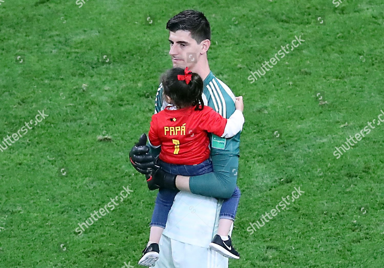 Goalkeeper Thibaut Courtois Belgium Editorial Stock Photo - Stock Image