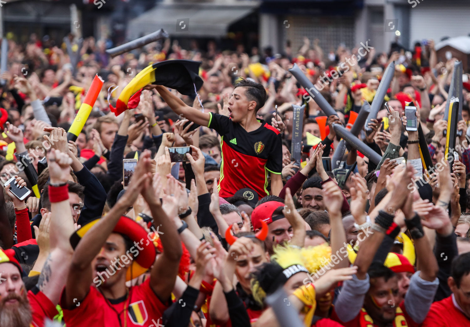 belgian-soccer-fans-waiting-start-fifa-editorial-stock-photo-stock