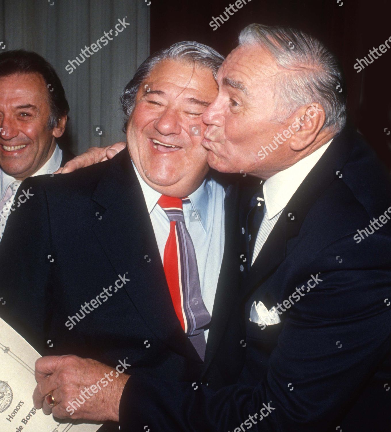Buddy Hacket Ernest Borgnine 1982 Editorial Stock Photo - Stock Image
