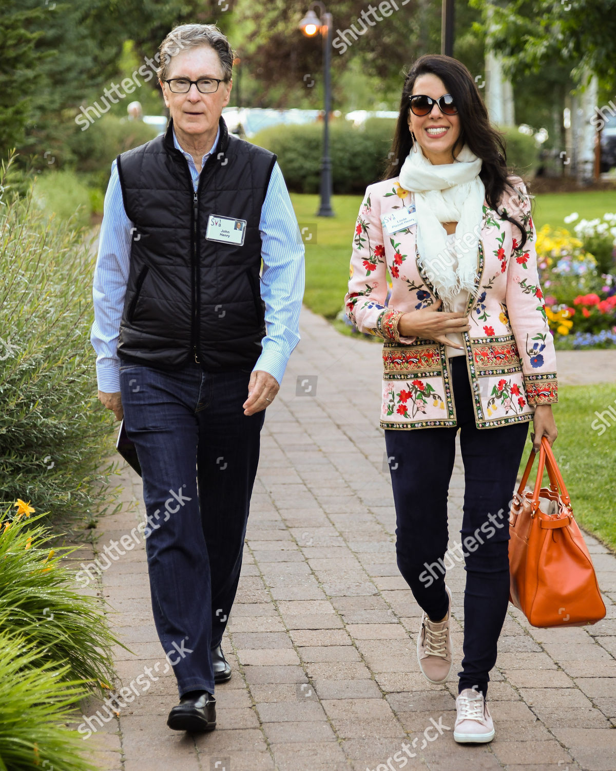 John W Henry Linda Pizzuti Foto Editorial Imagem De Banco Shutterstock