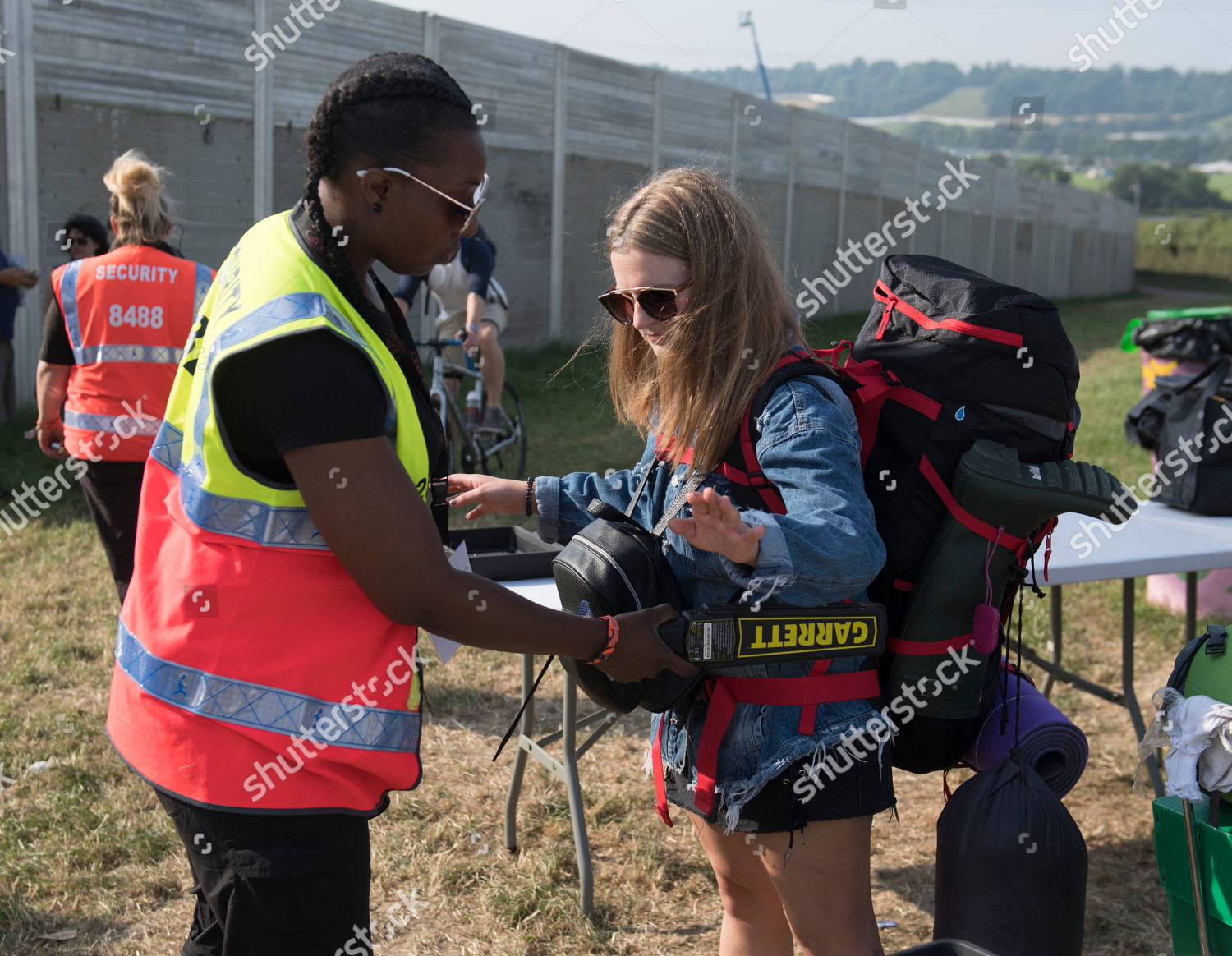 Festival Goers Subjected Security Checks On Editorial Stock Photo - Stock  Image | Shutterstock