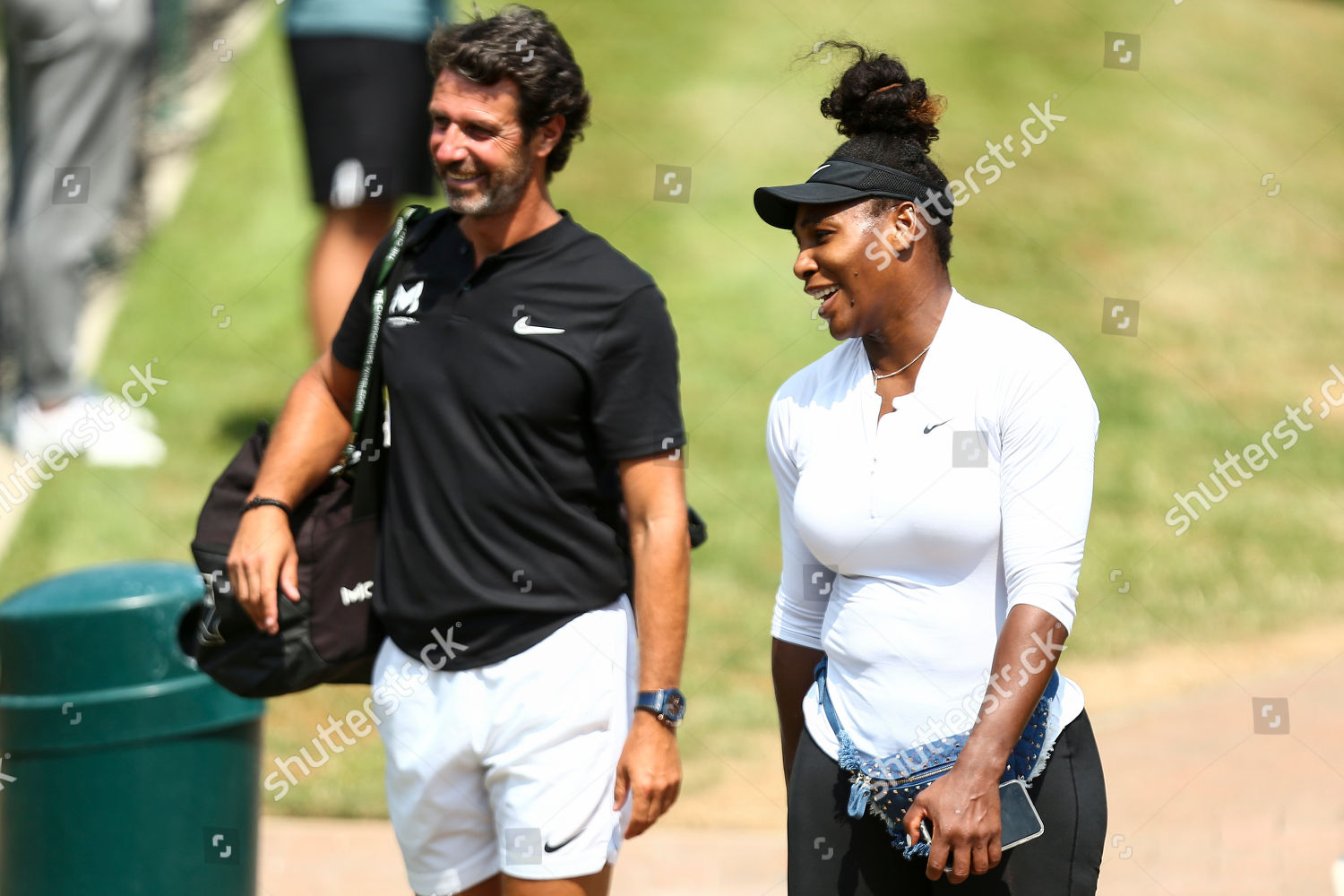 Serena Williams Aorangi Practice Courts Her Editorial Stock Photo