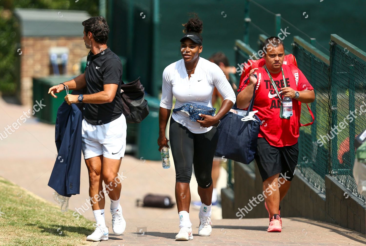 Serena Williams Aorangi Practice Courts Her Editorial Stock Photo