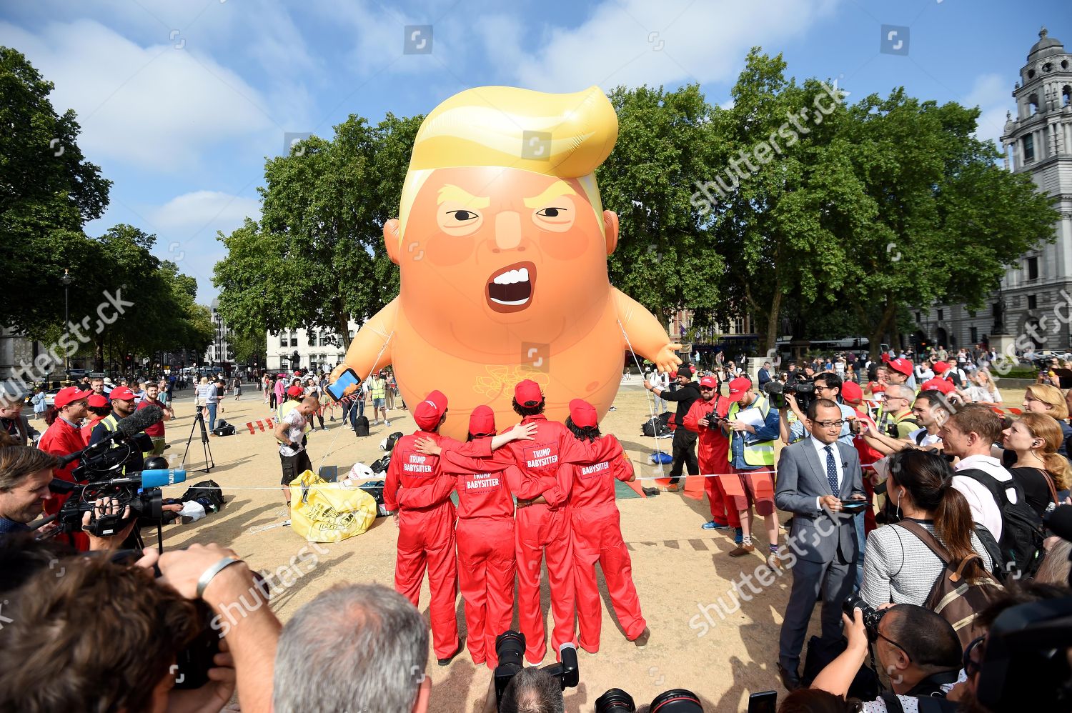 Sixmetre Balloon Depicting Us President Donald Trump Editorial Stock Photo Stock Image Shutterstock