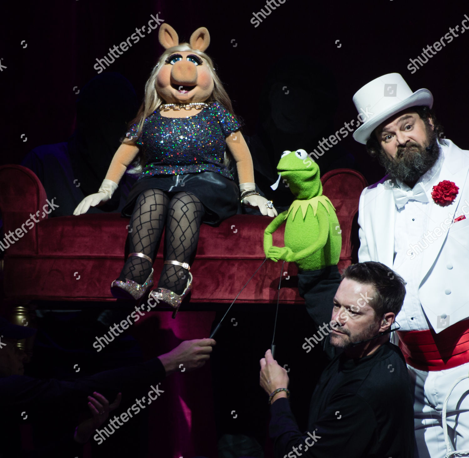Miss Piggy Kermit Frog Muppets Perform Editorial Stock Photo Stock