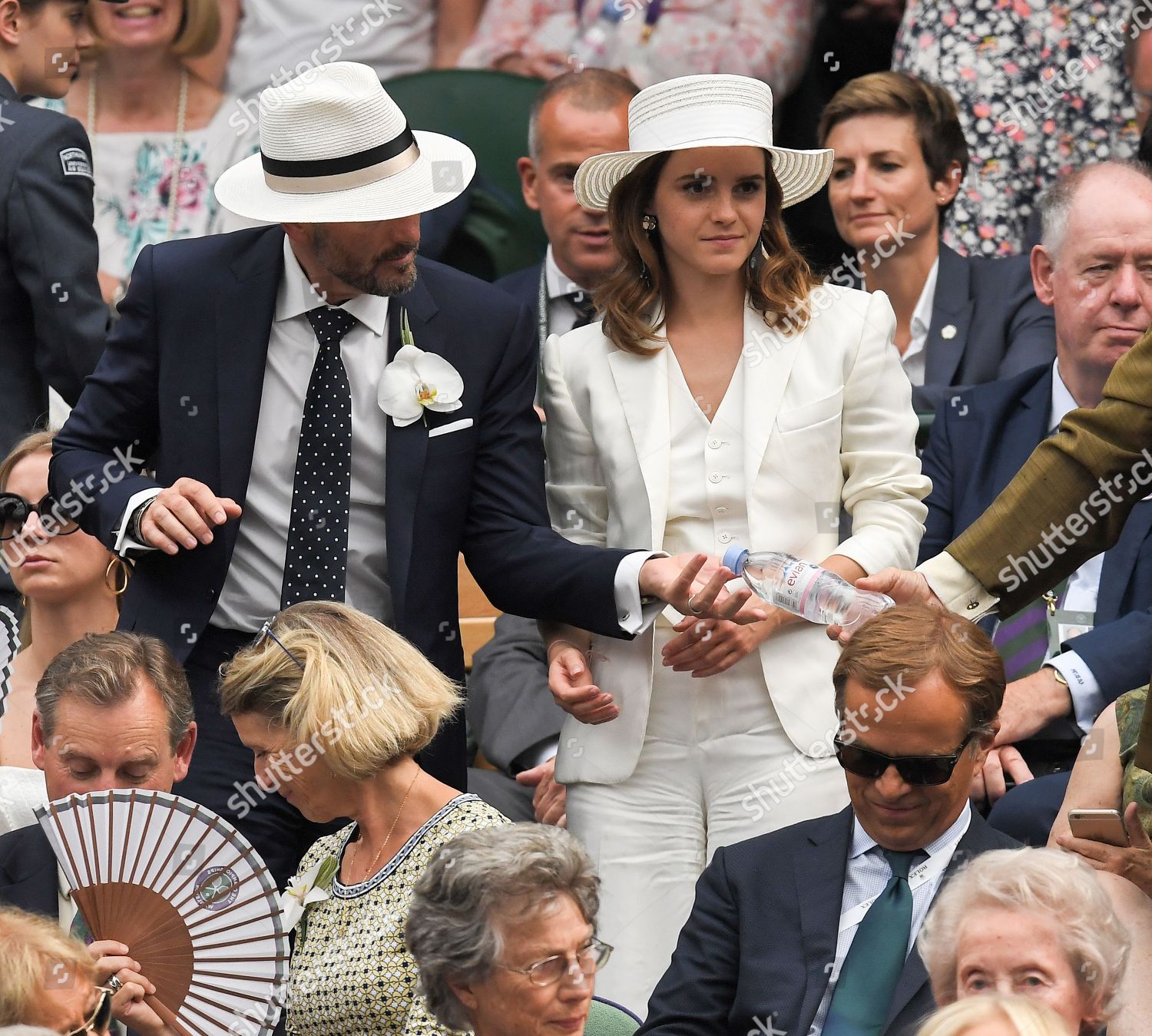 Emma Watson John Vosler Royal Box Editorial Stock Photo