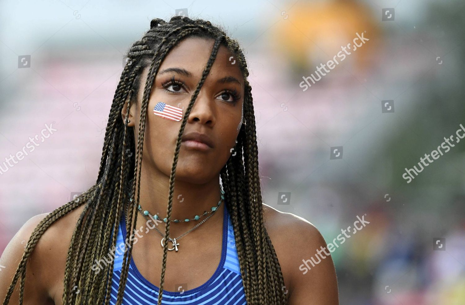 Tara Davis Usa During Womens Long Editorial Stock Photo - Stock Image ...