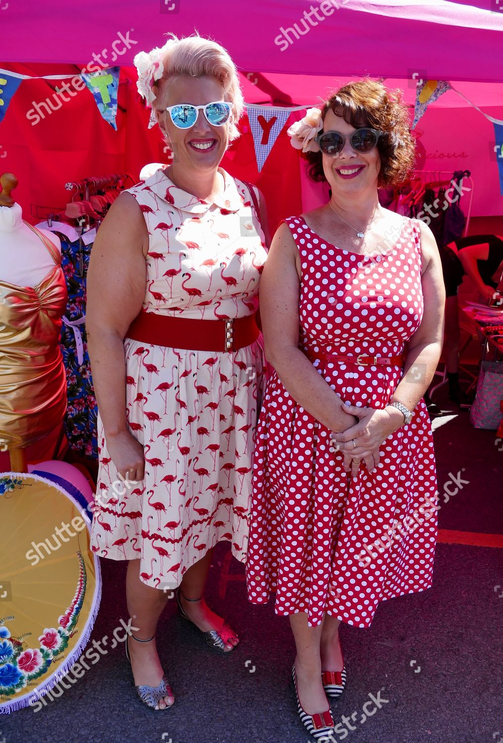 Vintage Fans Flock Festival Wearing Their Editorial Stock Photo Stock