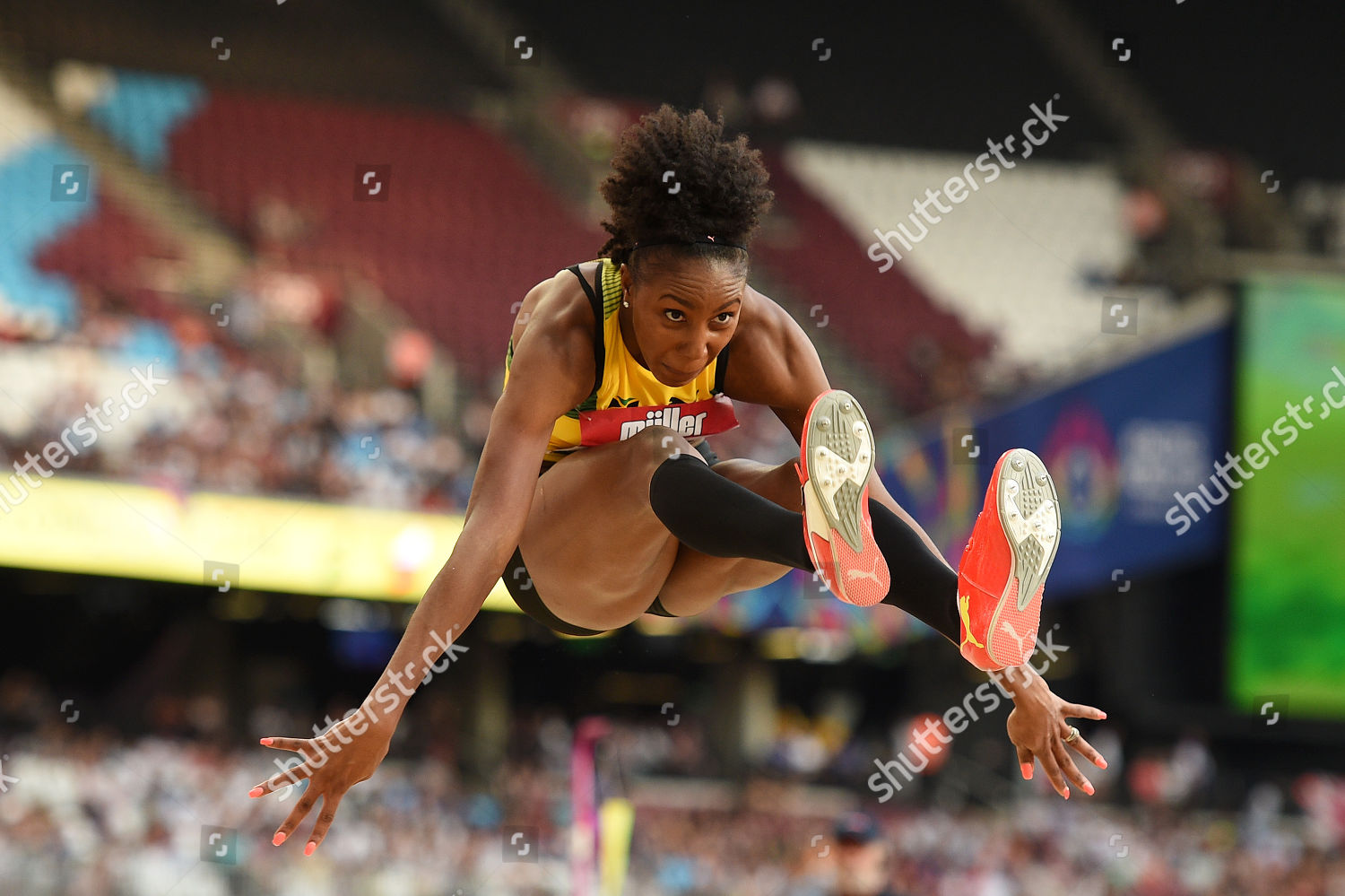 Shanieka Ricketts Jamaica During Womens Triple Editorial Stock Photo ...