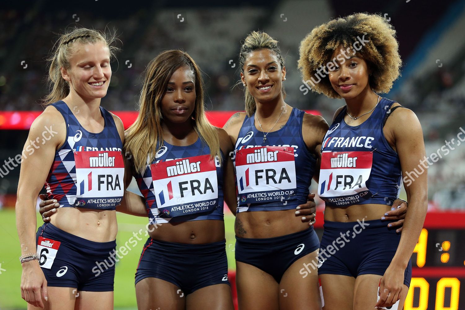 France Womens 4x100 Metres Relay Team Editorial Stock Photo Stock france-womens-4x100-metres-relay-team-editorial-stock-photo-stock