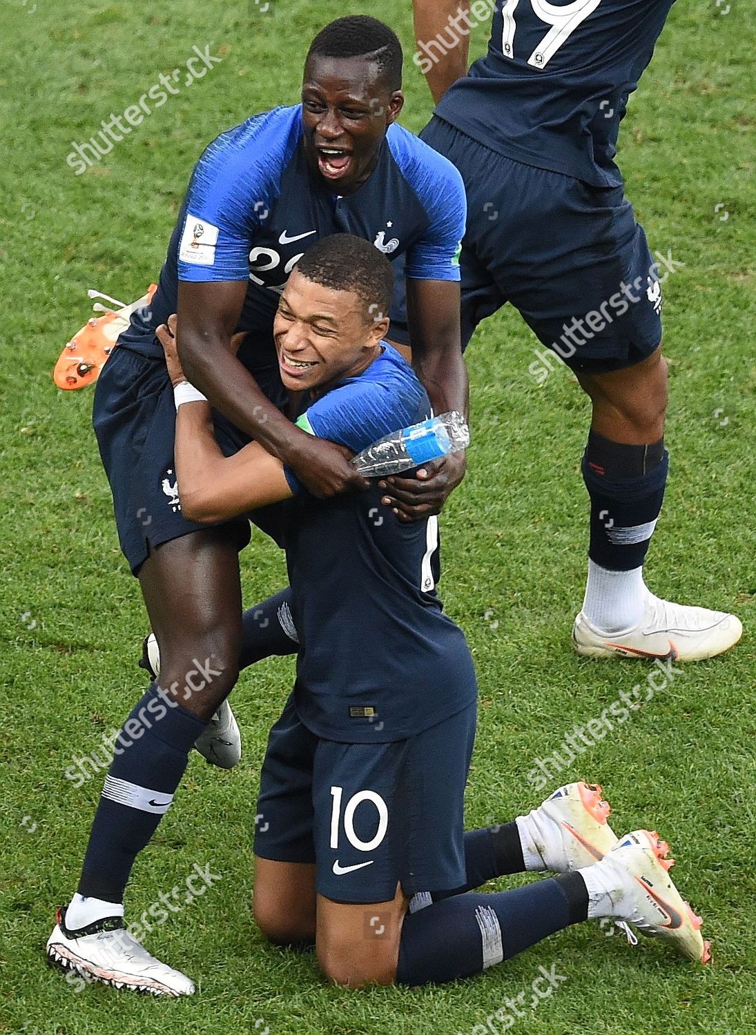 French Benjamin Mendy Left Kylian Mbappe Right Editorial Stock Photo Stock Image Shutterstock