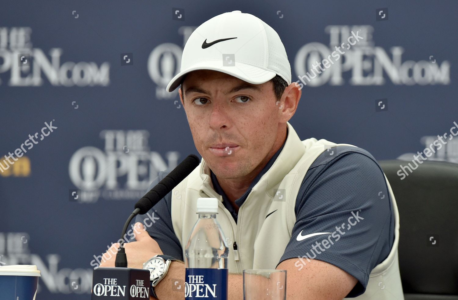 Rory Mcilroy Press Conference Editorial Stock Photo Stock Image