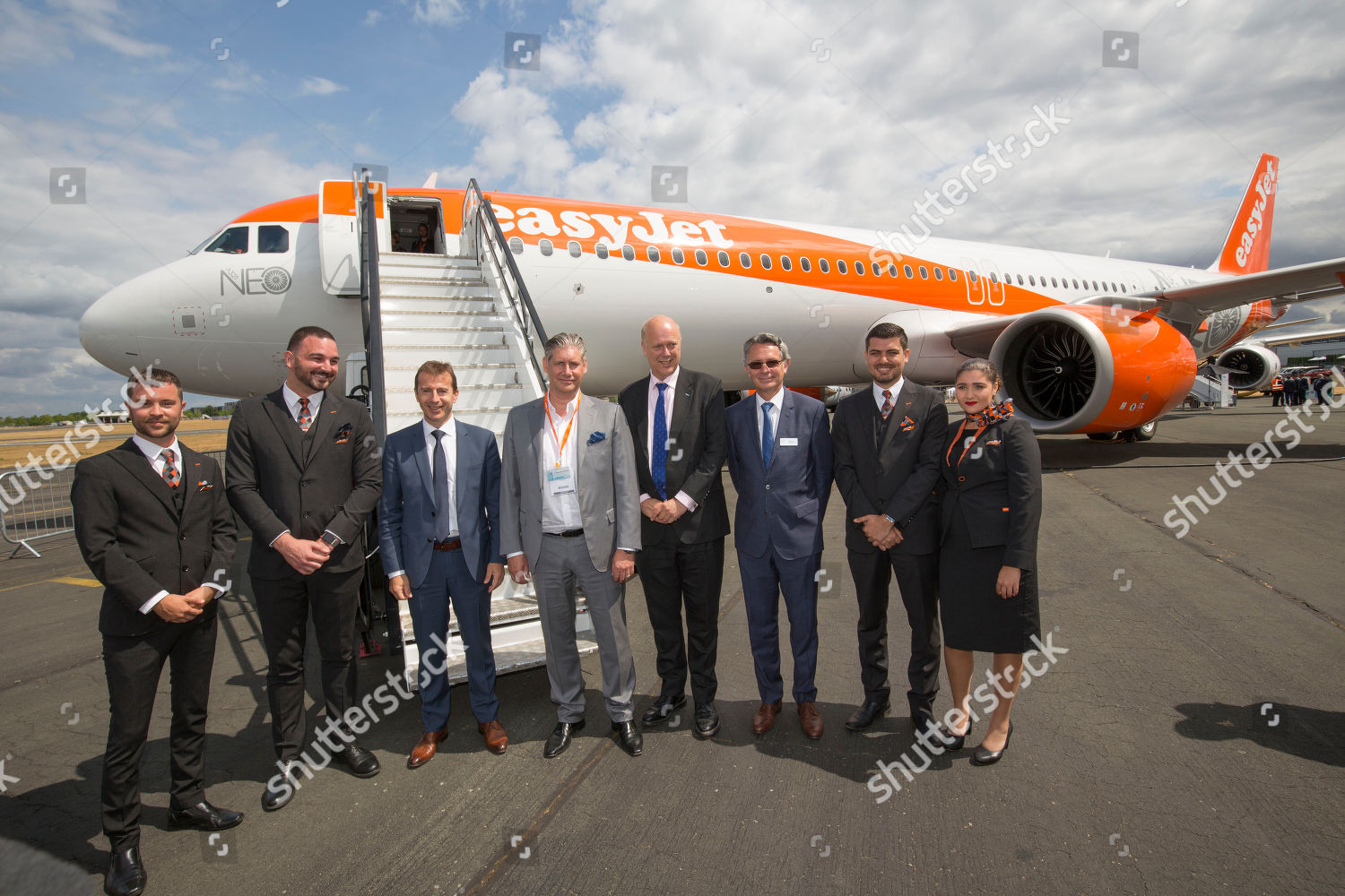 Chris Grayling Easyjet A321neo Aircraft Editorial Stock Photo - Stock ...