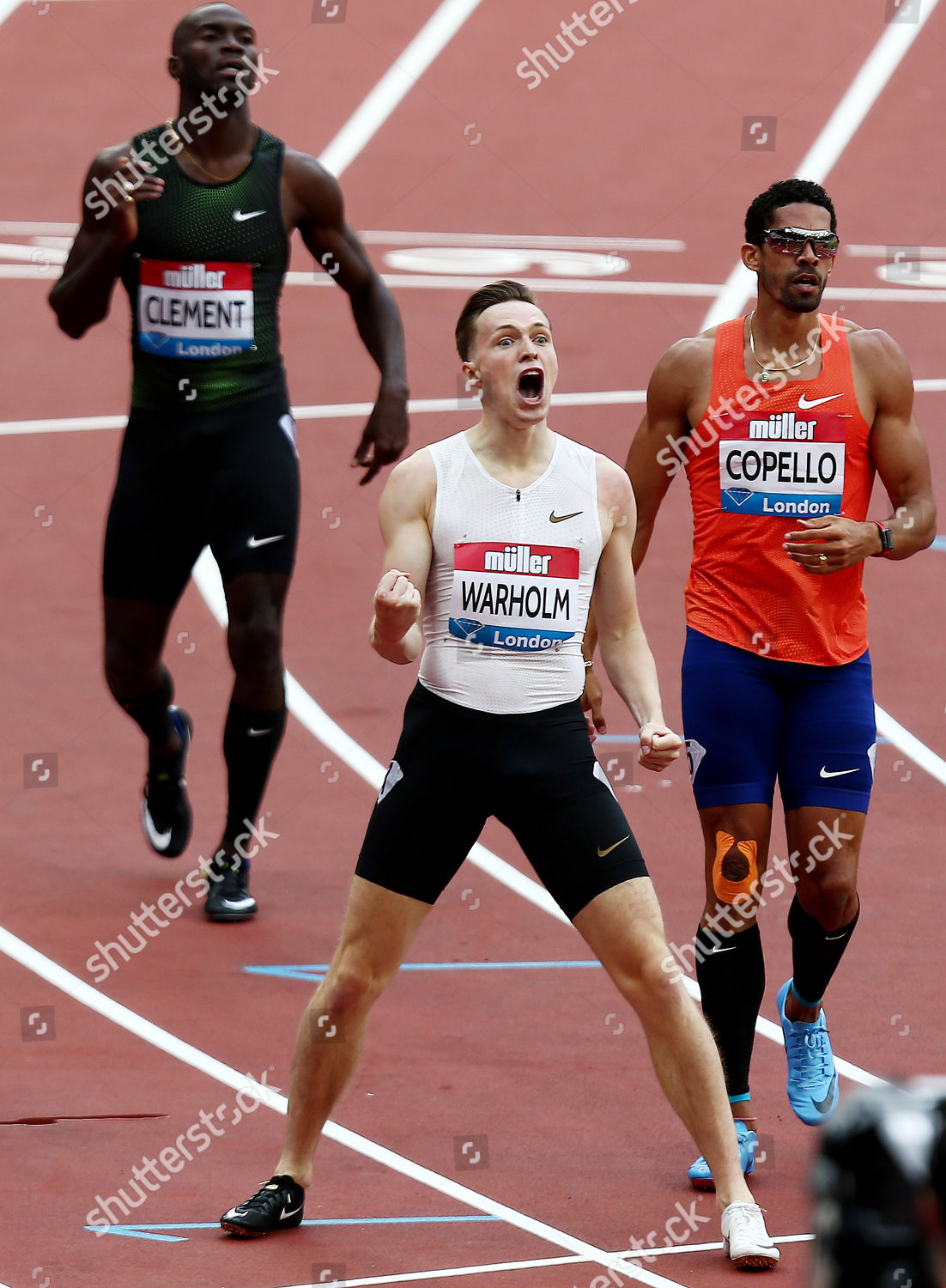 Karsten Warholm Norway Celebrates Winning Mens 400m Editorial Stock Photo Stock Image Shutterstock