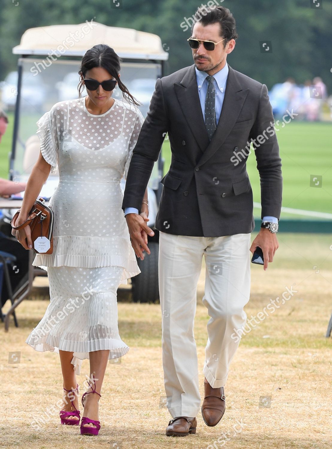 David Gandy Stephanie Mendoros Editorial Stock Photo Stock Image