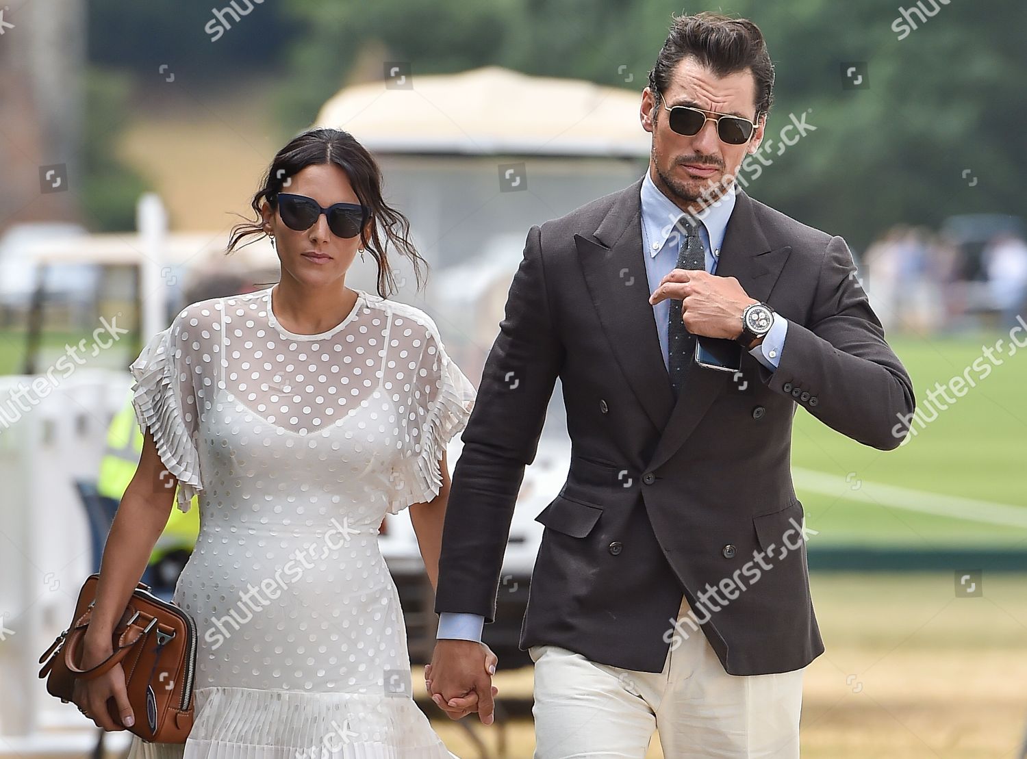 David Gandy Stephanie Mendoros Editorial Stock Photo Stock Image